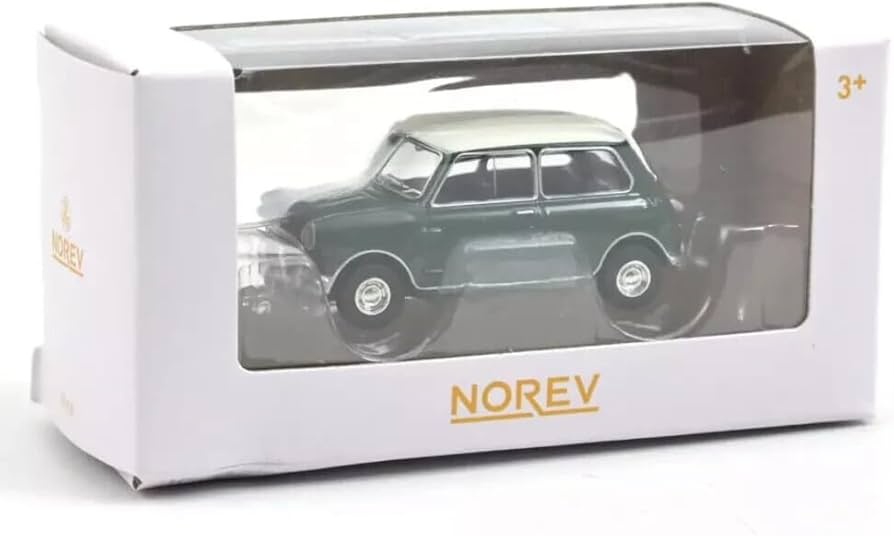 Amazon | ノレブ 1/54 ミニクーパー S 1964 グリーン ホワイトルーフ