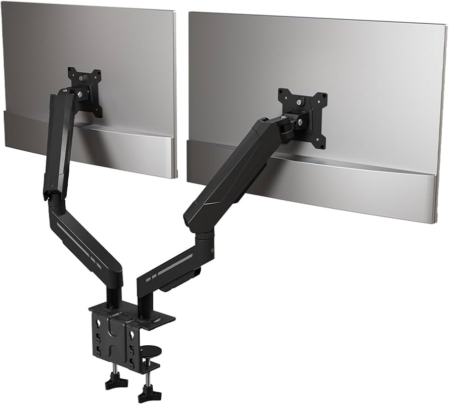 Amazon.co.jp: THEARK デュアル PC モニター アーム 液晶ディスプレイ