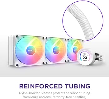 Amazon | NZXT KRAKEN Elite RGB 360 White 簡易水冷CPUクーラー RL