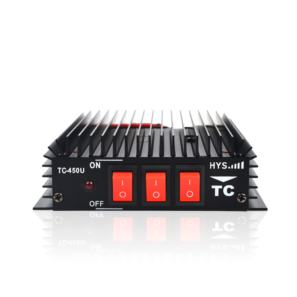 Amazon | HYS アマチュア無線用 50W アンプ 440-450MHz帯 小型 パワー