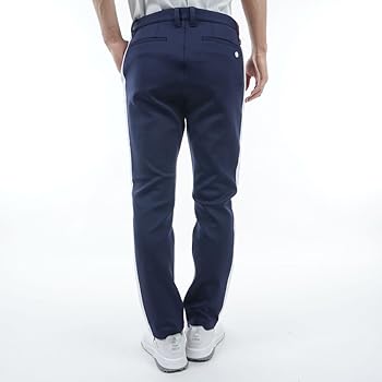 Amazon | [ブリーフィング] ゴルフパンツ MS SIDE LOGO LINE SLIM