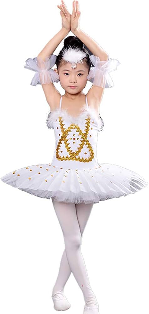 Amazon | バレエ レオタード キッズ ダンスワンピース バレエ衣装