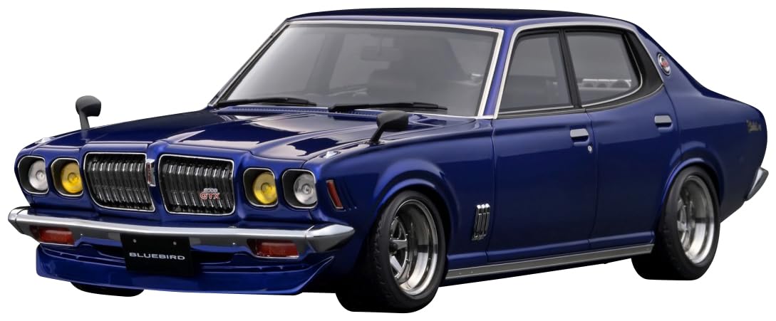 Ignition Model 1/18 Nissan Bluebird U 2000GTX (G610) Blue Metallic