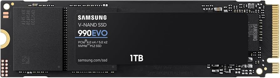 Amazon.co.jp: Samsung 990 EVO 1TB PCIe Gen 4.0 ×4 NVMe M.2 (2280