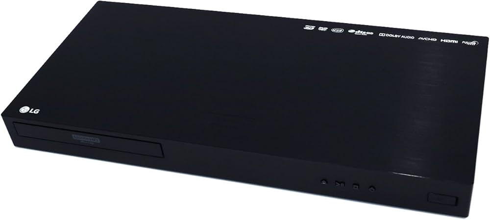 LG UP970 4K Ultra HD HDR Blu-Ray Player - Black : Amazon.co.uk
