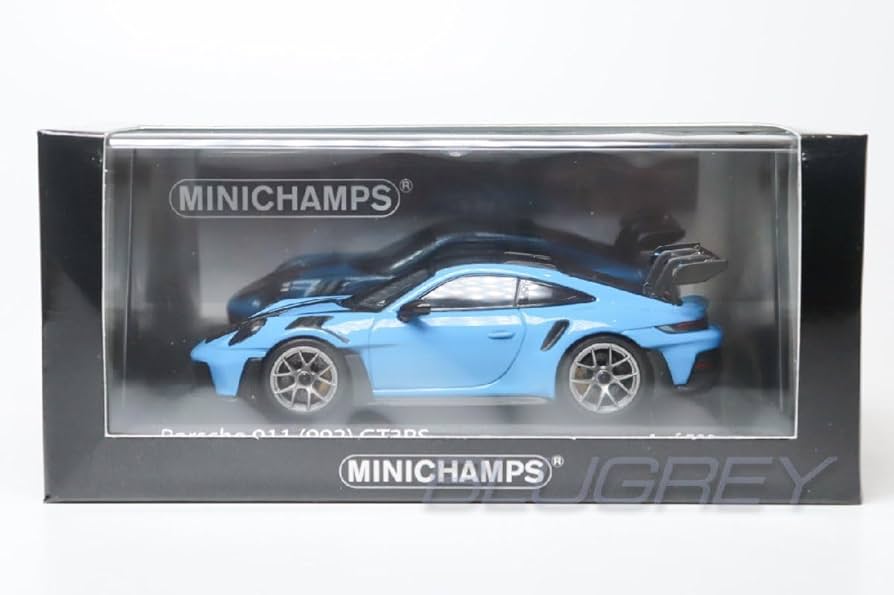 Amazon | ミニチャンプス 1/43 ミニカー 911 (992) GT3 RS 2023 ブルー