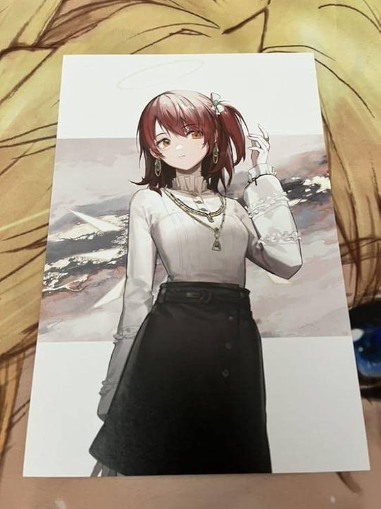 Amazon.co.jp: アークナイツ 幻像黒兎 「混色」 ポストカード エクシア