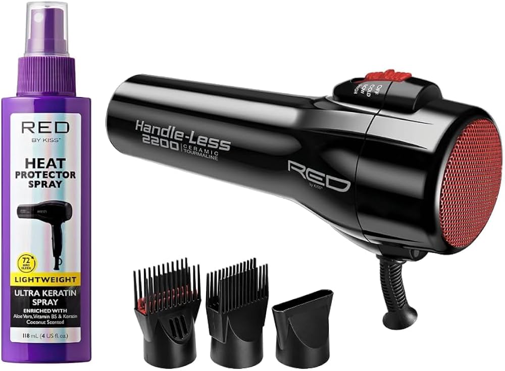 Amazon.com : RED by Kiss Handle-Less 2200W Ceramic Tourmaline Hair