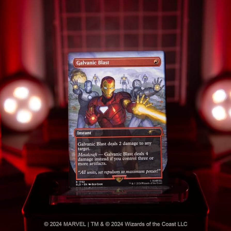 Amazon.com: Magic The Gathering Secret Lair x Marvel's Iron Man
