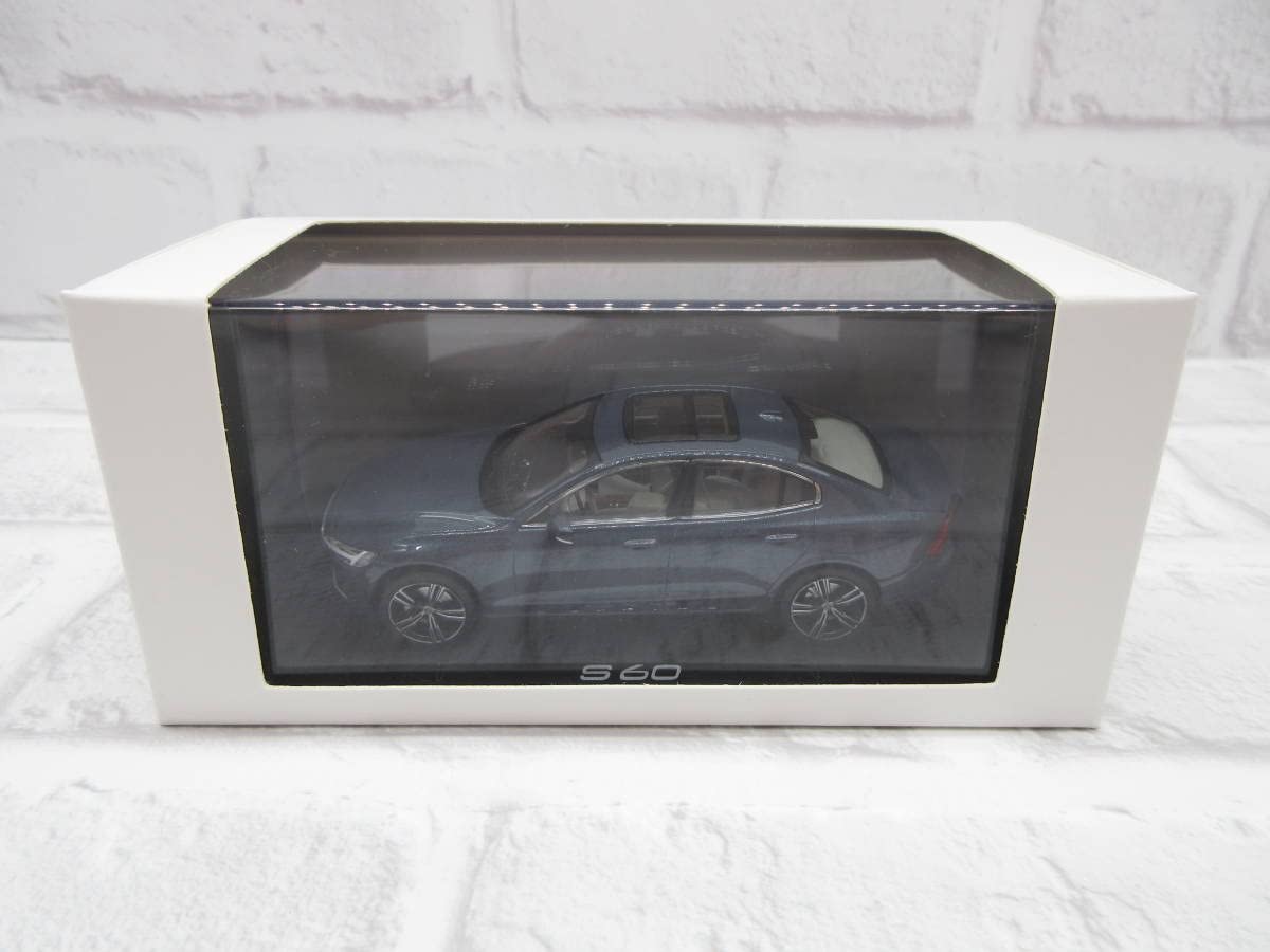 Amazon | ミニカー 1/43 ボルボ VOLVO S60 デニムブルー ディーラー