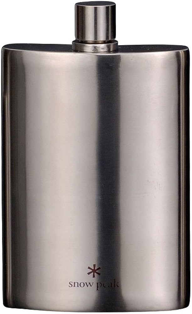 Amazon | スノーピーク(snow peak) チタン スキットルM T012 | Snow