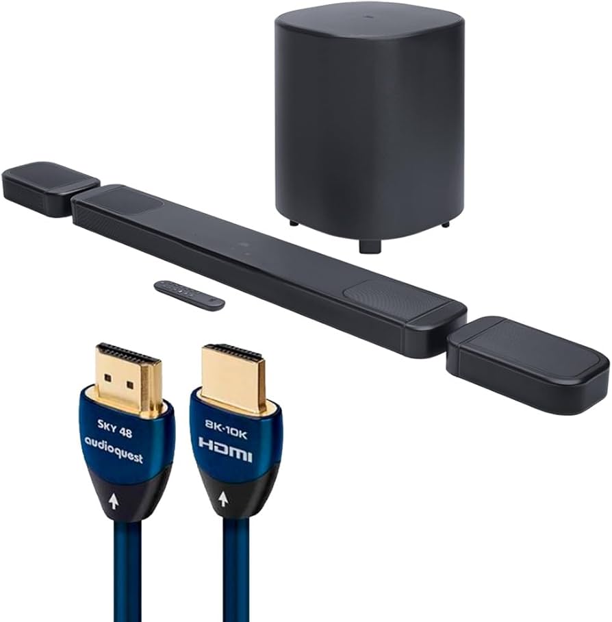 Amazon.com: JBL BAR 1000 MK2 7.1.4 Channel Soundbar System and