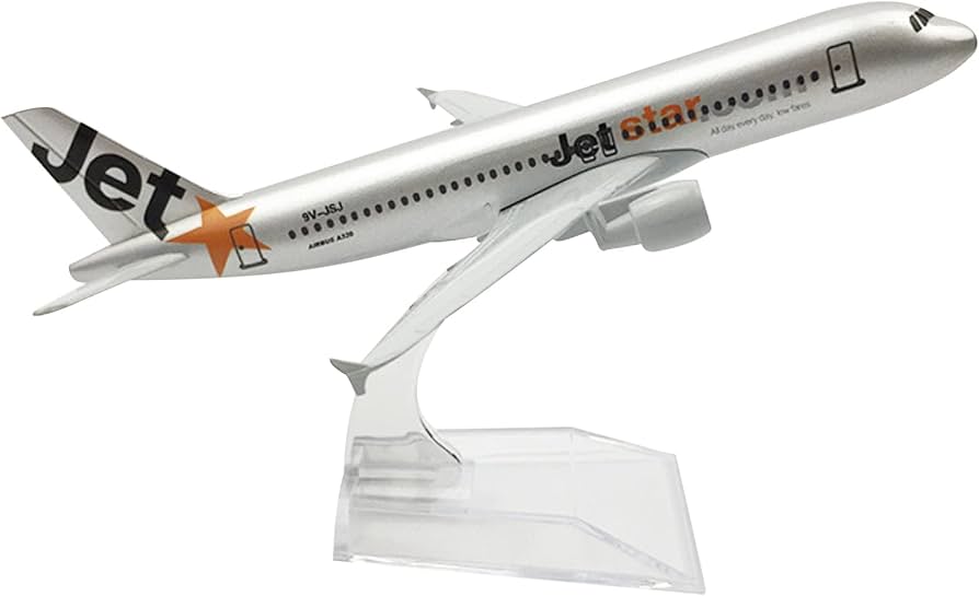 Amazon | 1/400スケールA320ジェットスター航空金属飛行機モデル合金