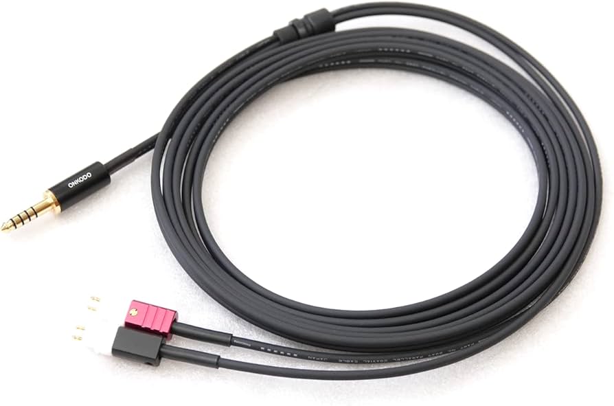 Amazon | ONKODO 2947 ゼンハイザー用 HD580/HD600/HD650対応 4.4mm 5