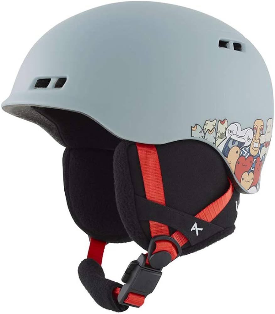 Amazon.com: Anon Kid's Burner Helmet, Bot Gray, Large/X-Large