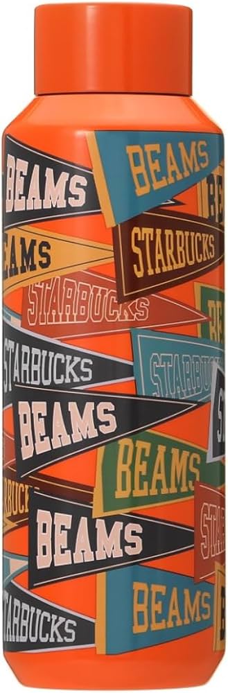 Amazon | スターバックス BEAMS リサイクルステンレスボトル Pennant