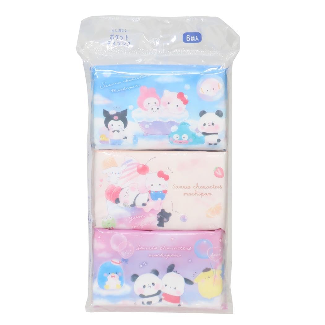 Amazon.co.jp: サンリオ×もちもちぱんだ[ティッシュ]ポケット
