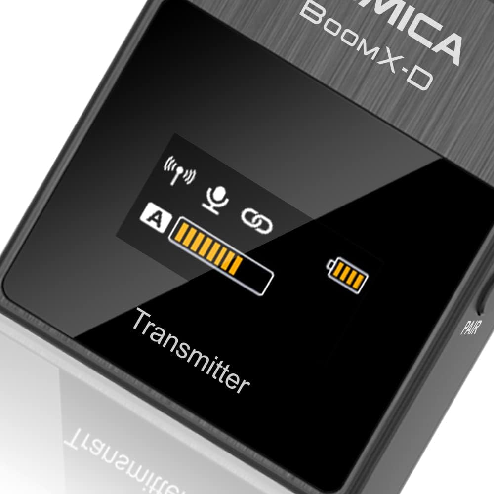Amazon | ワイヤレス送信機 Comica BoomX-D TX 外付けマイク送信機
