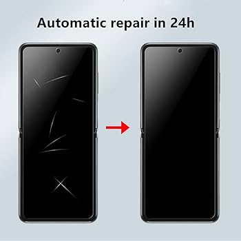 Amazon | Motorola razr 50 Ultra 5G用の覗き見防止フルカバー