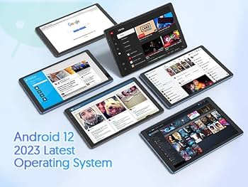 Amazon.co.jp: 10.1 インチ Android 12 タブレット、32GB ROM 1TB拡張