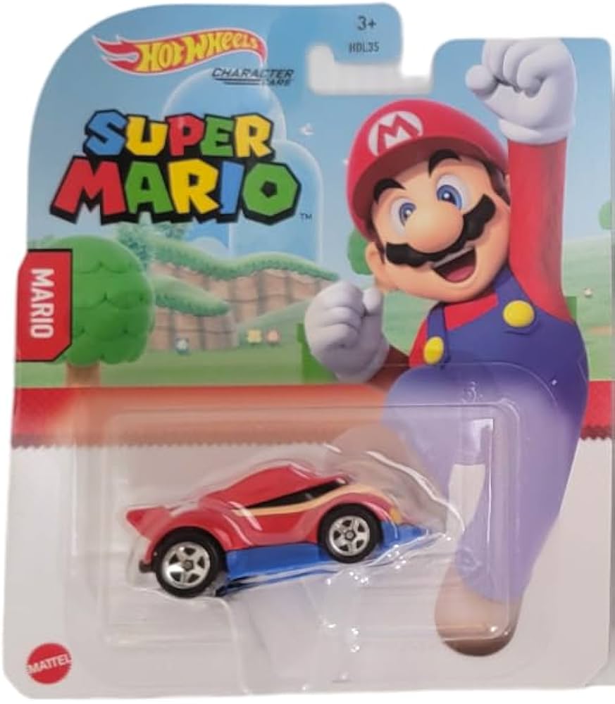 Amazon.com: Hot Wheels Super Mario Character Cars – Bundle of 2