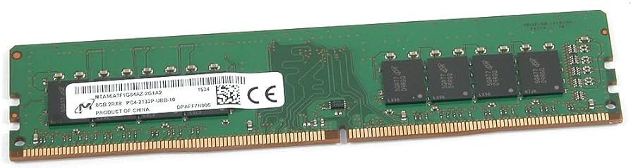 Micron 8GB DDR4 2Rx8 PC4-2133P-UBB MTA16ATF1G64AZ-2G1A2 Desktop