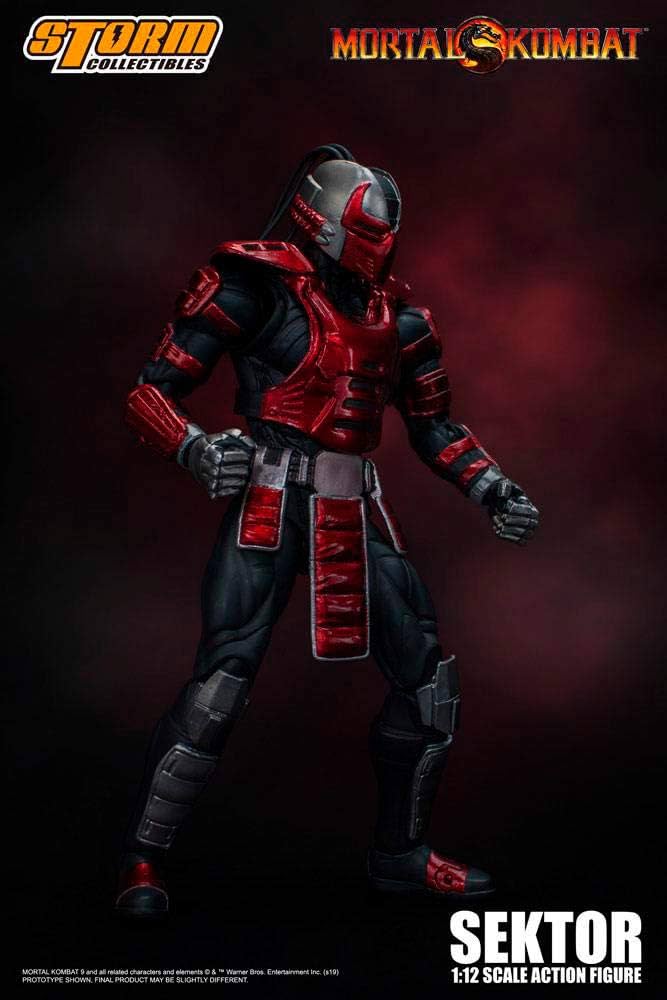 Amazon.com: Storm Collectibles 1/12 Sektor Mortal Kombat