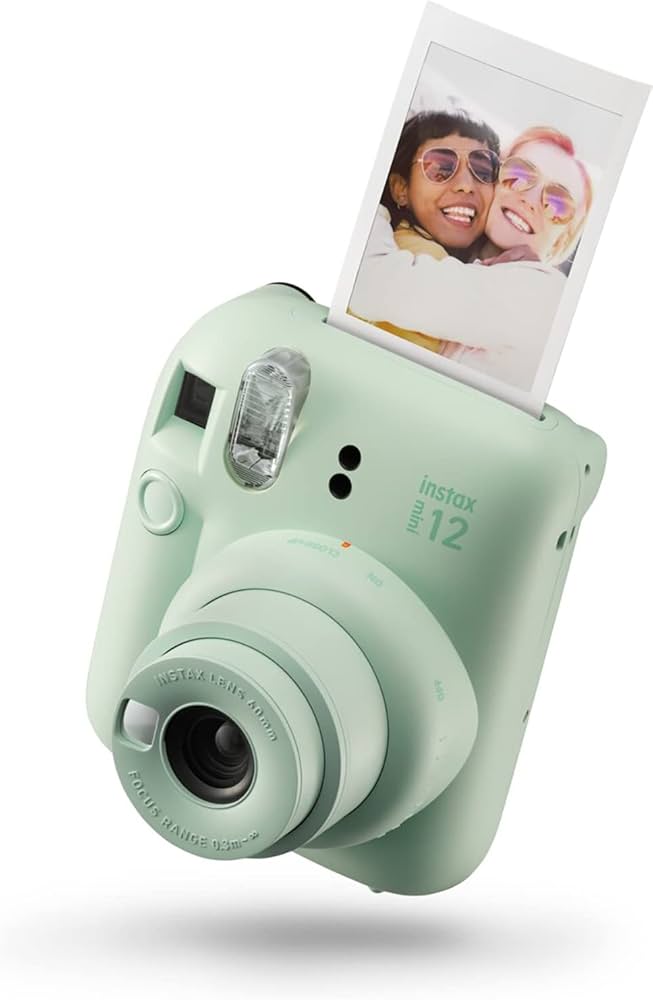 Amazon | Fujifilm Instax Mini 12インスタントカメラ (ミントグリーン