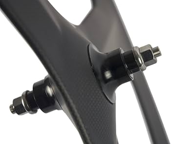 Amazon | SUPERTEAMカーボンホイール3スポーク/ 88mm固定ギアホイール