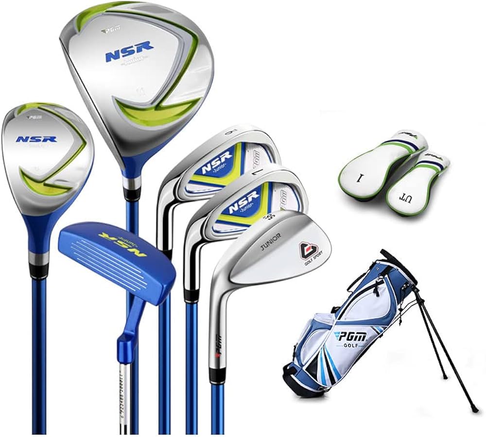 Amazon.co.jp: 子供 ゴルフ クラブセット 6本組 左用 ジュニア レッド