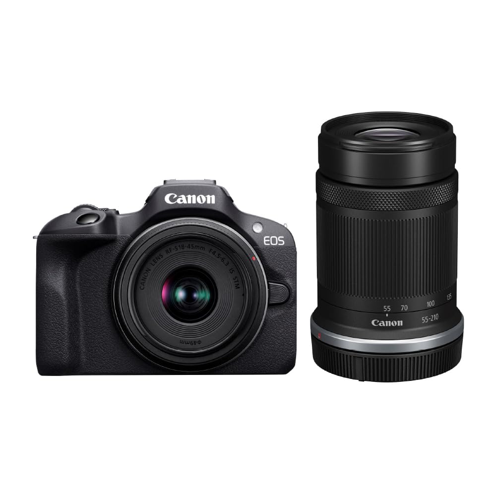 Amazon | Canon ミラーレス一眼カメラ EOS R100 ダブルズームキット(RF