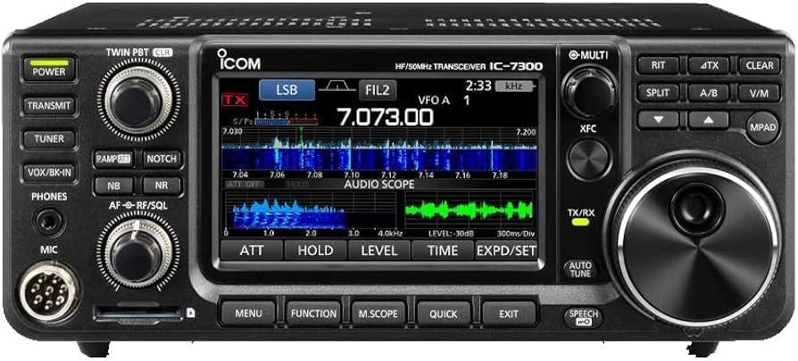 Amazon | IC-7300 (100W) HF/50MHz(SSB/CW/RTTY/AM/FM) トランシーバー