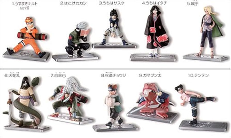 Amazon | 食玩 NARUTO ナルト忍形集 其ノ四 全10種セット 通販