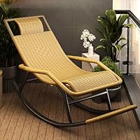 Amazon｜RWKLHV ロッキングチェア リラックスチェア 人間工学 室内