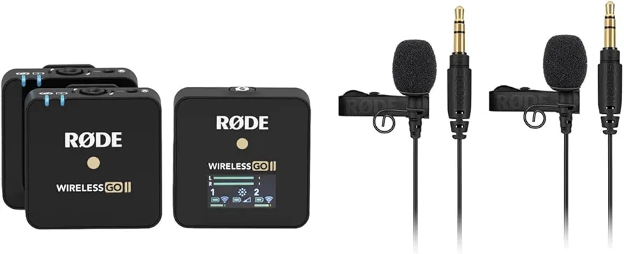 Amazon.com: Rode GO II Dual Channel Wireless Microphone System
