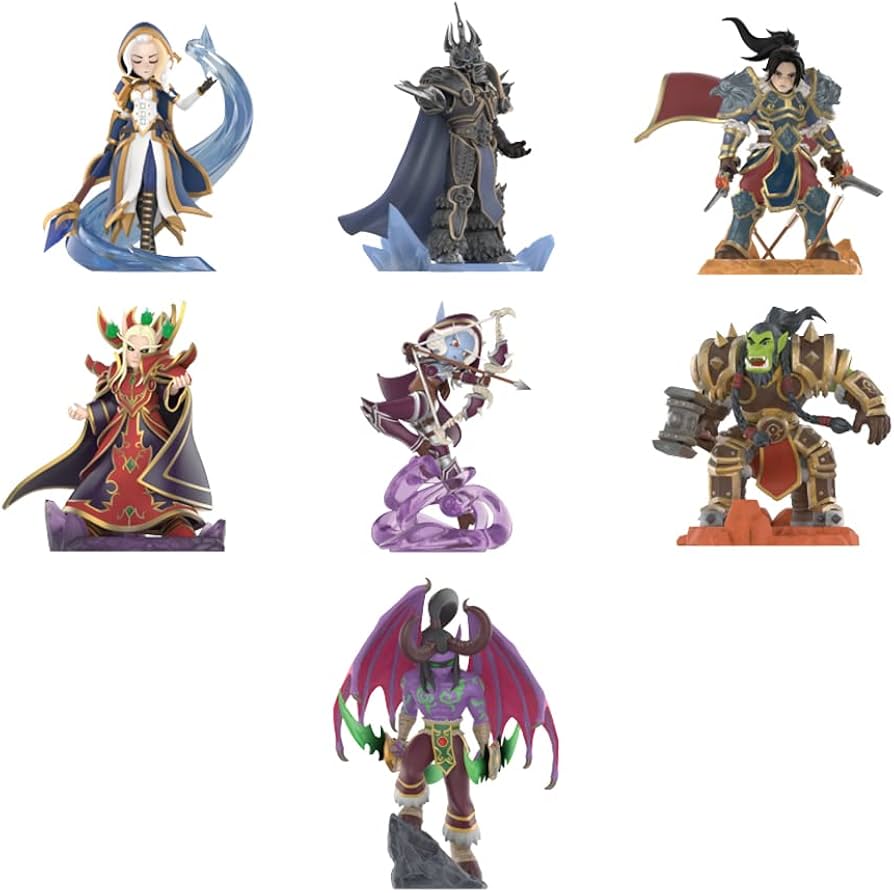 Amazon | POPMART World of Warcraft キャラクター シリーズ 【ピース
