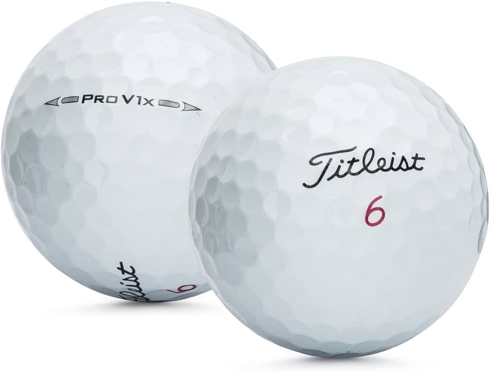 Amazon.co.jp: Titleist Pro V1X リサイクルゴルフボール(24個パック