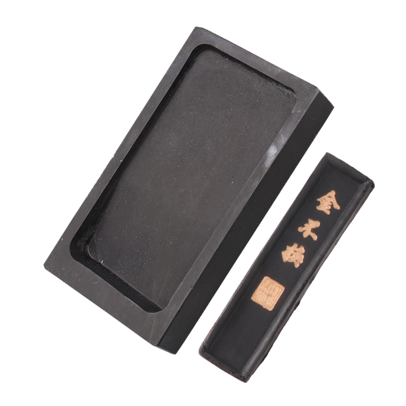 Amazon | NUOBESTY 1 セット 硯 墨 棒 墨板 研ぐ 墨 石 絵 中国 硯