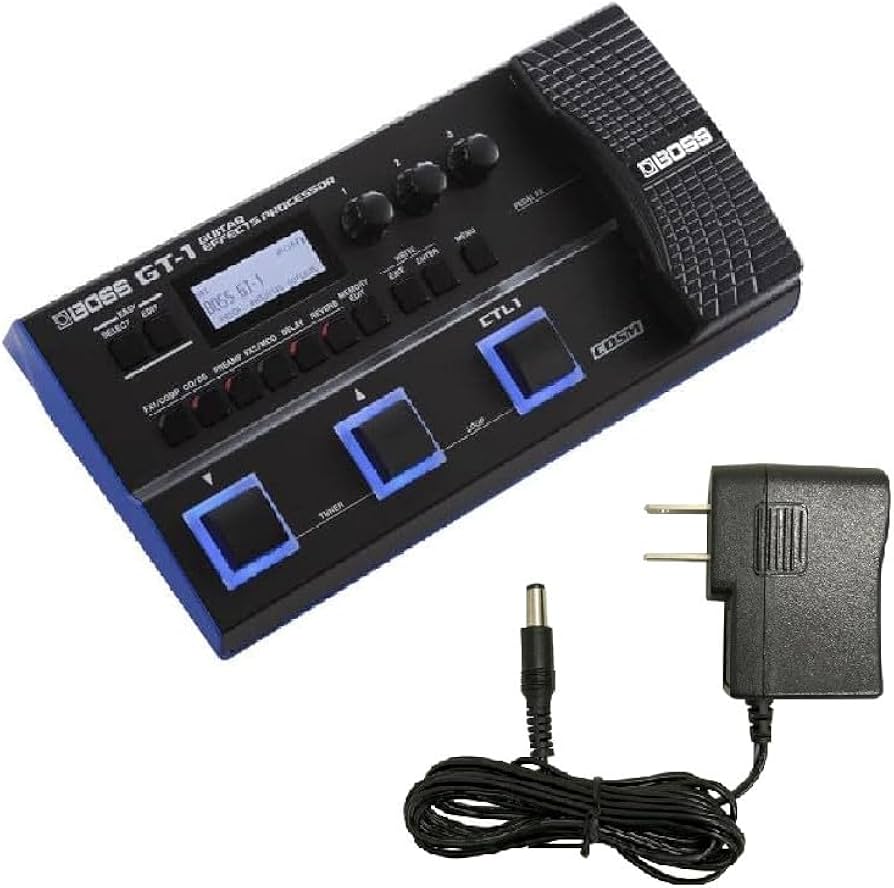 Amazon | BOSS ボス GT-1 マルチエフェクター + 汎用 9V アダプター