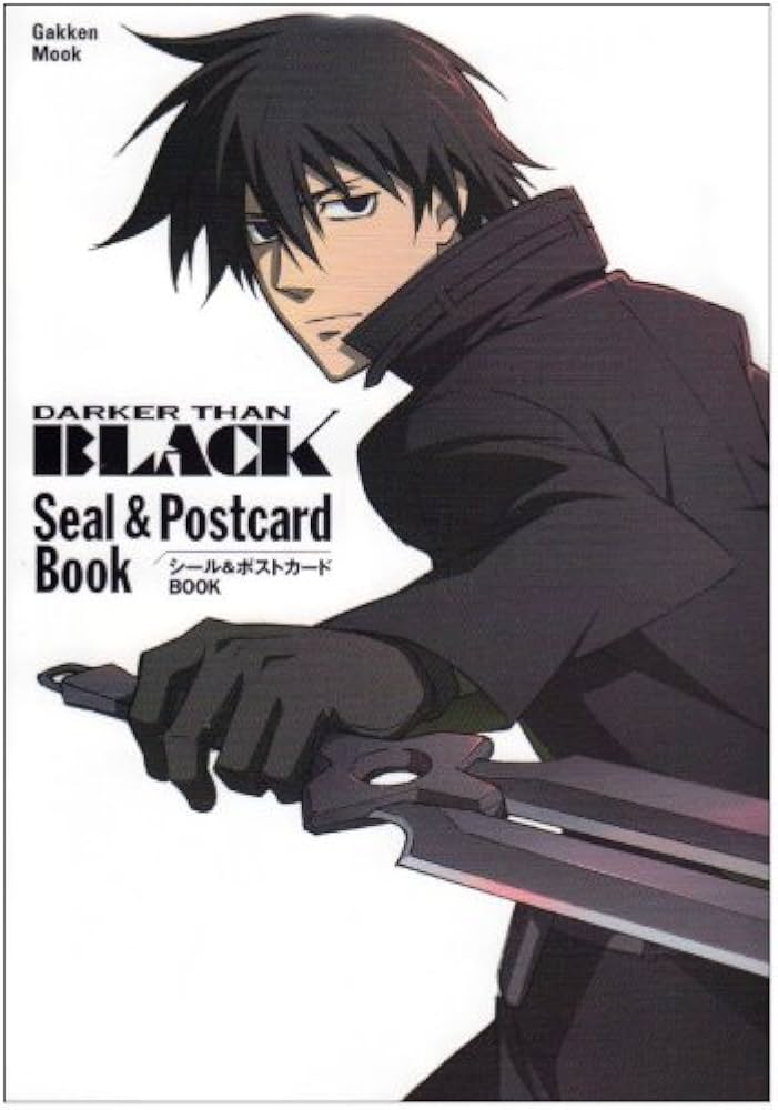 日*1様 DARKER THAN BLACK ポスター 黒 AnimeJapan Darker Than Black
