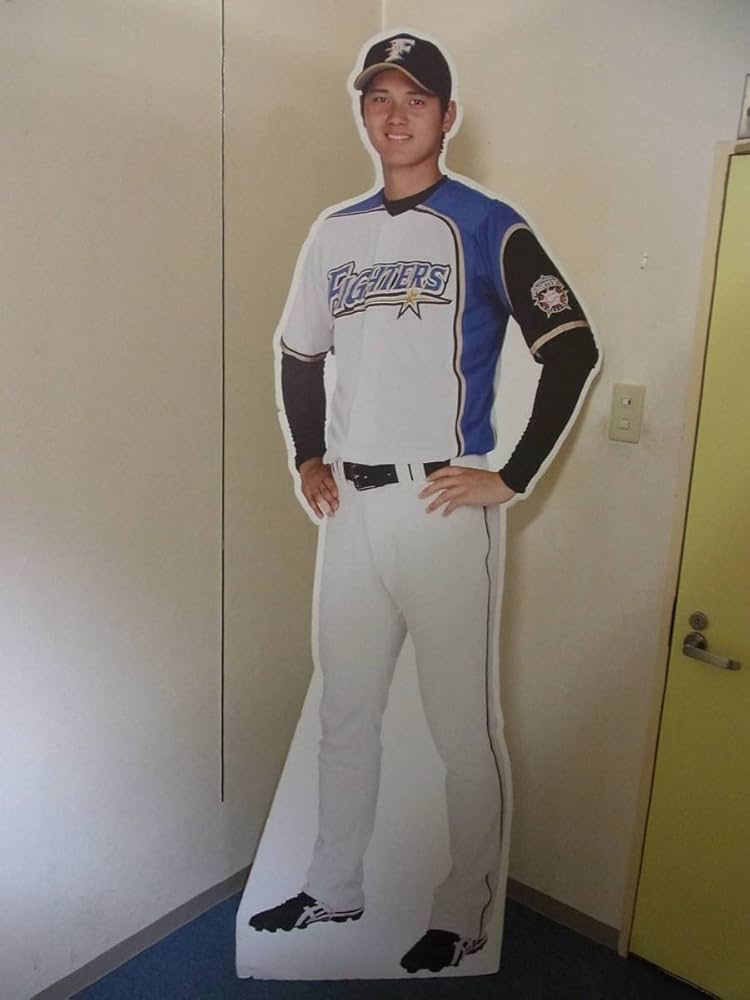 Amazon.co.jp: △ 大谷翔平 等身大 パネル 北海道日本ハムファイターズ