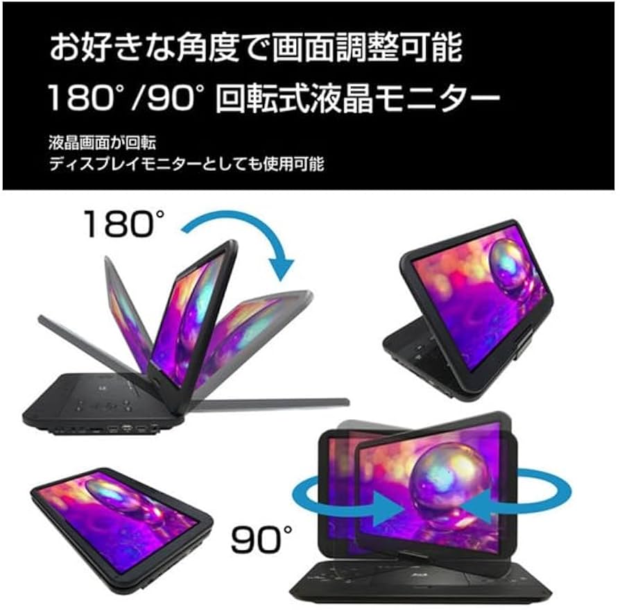 Amazon | ASTEX ブルーレイディスクプレーヤー DVDプレーヤー 15.6