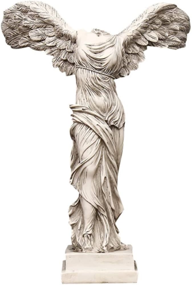 Amazon.co.jp: [FUPUTWO] サモトラケ ニケ 石膏像 フィギュア 勝利の