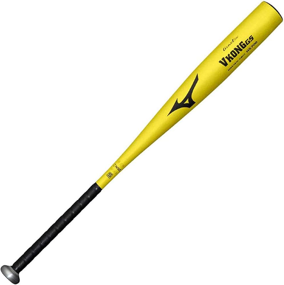 Amazon | ミズノ GE 野球用 硬式 金属 バット VコングGS ミドル