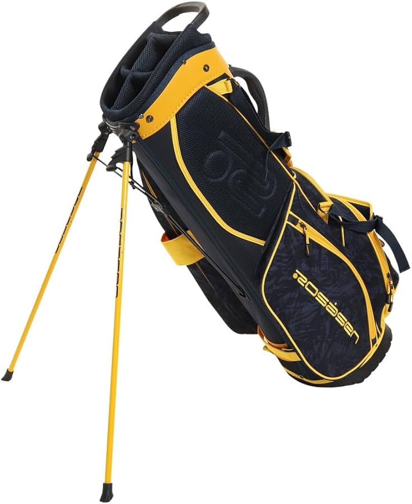 Amazon | ROSASEN（ROSASEN） ゴルフ キャディバッグ スタンド式 8.5型