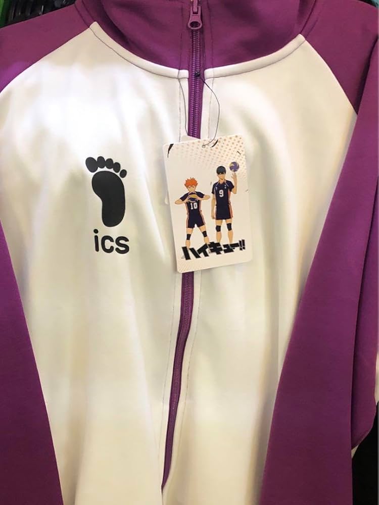 Amazon.co.jp: ハイキュー ジャージ L ドンキ 白鳥沢 ワイン 牛島 天童
