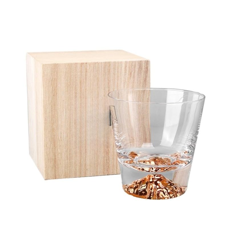 Amazon | Dlwk 日本製 富士山 ロックグラス クリスタル ウイスキー