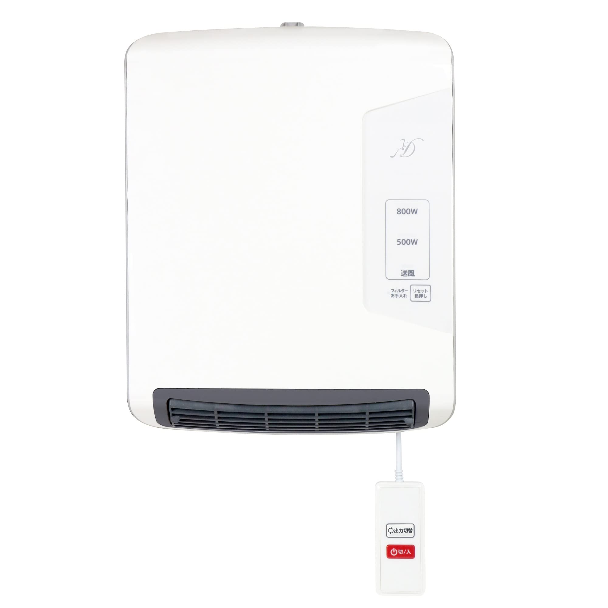 Amazon | ゼピール 脱衣所ヒーターDWC-A822-WH ホワイト | 電響社