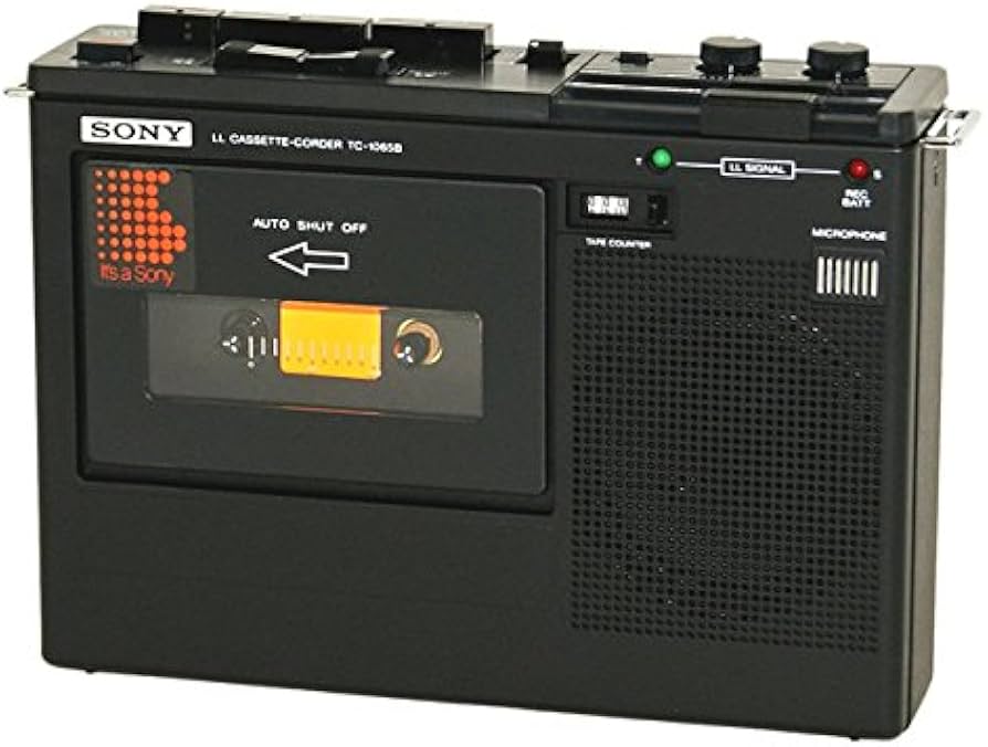 Amazon | SONY ソニー TC-1065B ブラック カセットコーダー | Sony