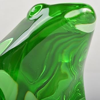 Amazon.co.jp: Baccarat バカラ カエル 置物 ペーパーウェイト Y R6977